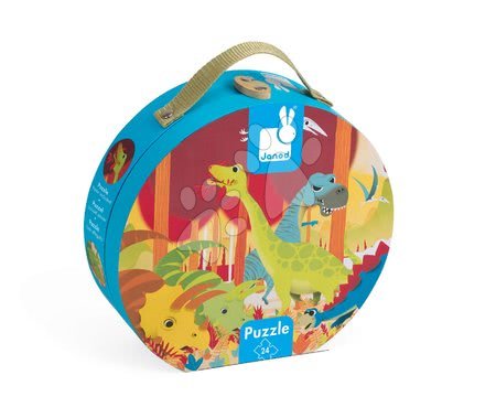 Dětské puzzle do 100 dílků - Puzzle Dinosaurus Janod - 2