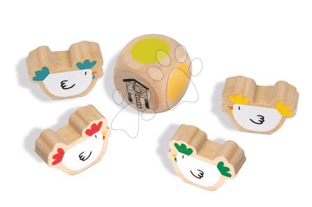Cizojazyčné společenské hry - Společenská hra Chicken Game Suitcase Janod - 1