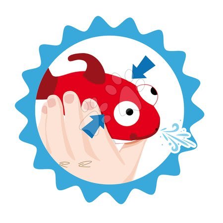 Hry na rybáře - Dřevěná rybářská udice Fishy Janod - 3