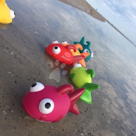 Hry na rybáře - Dřevěná rybářská udice Fishy Janod - 12