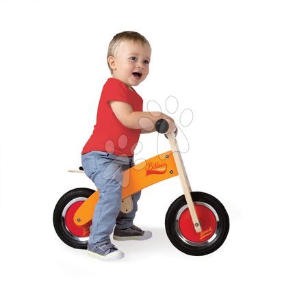 Dřevěná odrážedla - Dřevěné balanční kolo Little Bikloon Janod - 1