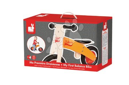 Dřevěná odrážedla - Dřevěné balanční kolo Little Bikloon Janod - 4