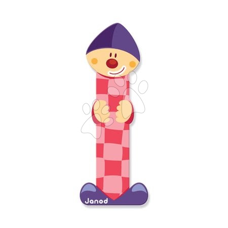 Black Friday od výrobce Janod | Strana 9 - Dřevěné písmeno I Clown Letter Janod_1