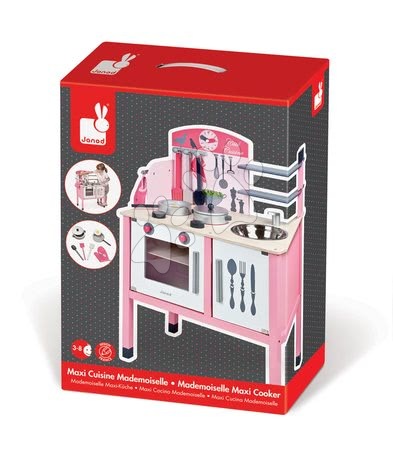 Cocinas de madera - Cocina de madera Mademoiselle Maxi Cooker Janod - 2