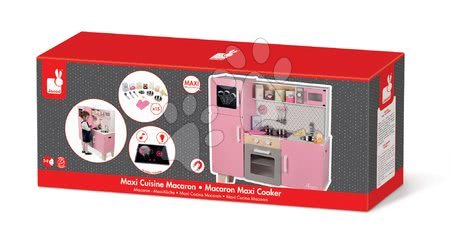 Dřevěné kuchyňky - Dřevěná kuchyňka Macaron Big Cooker Janod - 9
