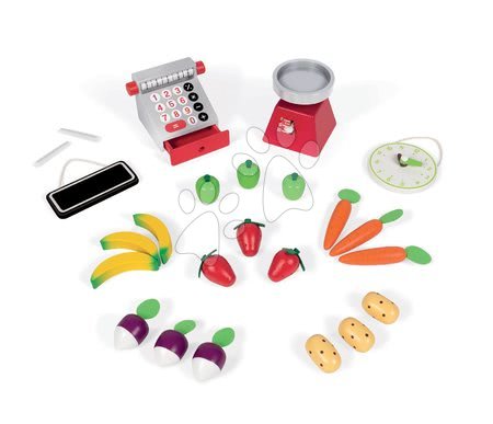 Bucătărie pentru copii seturi - Set bucătărie din lemn Wood Cook Smoby - 7
