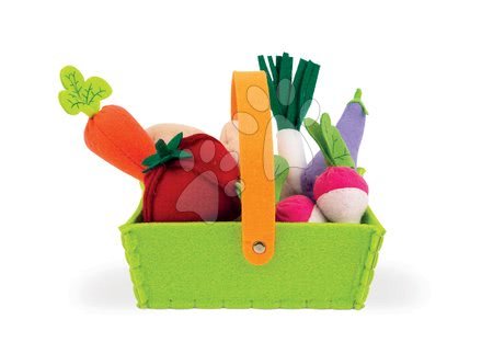 Dřevěné dětské obchůdky - Set dřevěný obchod s pokladnou Green market Janod - 15