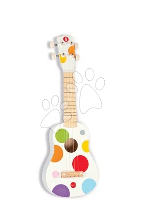 Hry na profesie - Drevené ukulele Confetti Ukulele Janod
