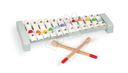 Dětské hudební nástroje - Sada 4 dřevěných hudebních nástrojů Confetti Musical Janod_1