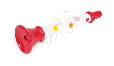 Dětské hudební nástroje - Dřevěná trubka Confetti Trumpet Janod - 2
