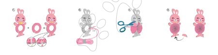 Ruční práce a tvoření - Zvířátka z vlny Pompoms Ateliér Janod - 8
