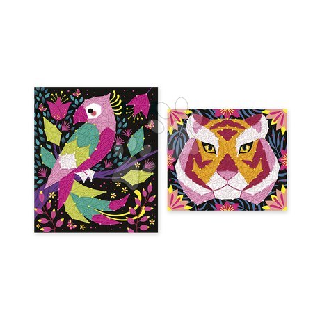 Ръчни работи и творчество | Страница 3 - Maxi kreatívna sada Tvoríme so šnúrkami Džungľa String Art Jungle Animal Atelier Janod_1