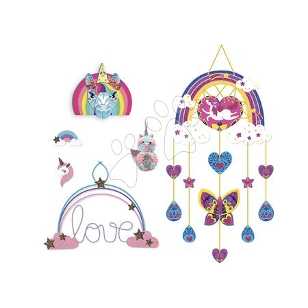 Ръчни работи и творчество - Maxi kreatívna sada Dúha Multi-activities Rainbow Decorations Atelier Janod_1
