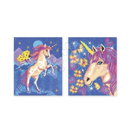 Desenho e pintura - Maxi kit criativo Pintura por números Unicórnios Pintura por Números Aquarela de Unicórnios Atelier Janod - 6