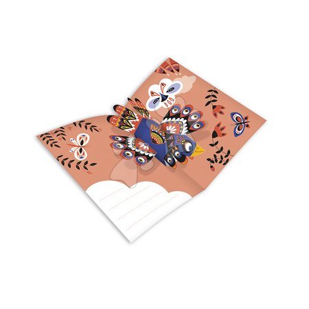 Trabalhos manuais e criação - Mini conjunto criativo Cartões com animais Origami Cartões Pop-Up Animal Atelier Janod - 3