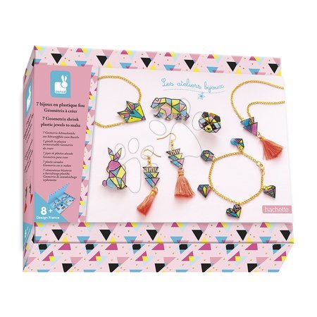 Ръчни работи и творчество | Страница 3 - Sada na výrobu šperkov Geometrix Shrink Plastic Jewels Atelier Janod