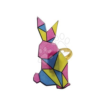 Trabalhos manuais e criação - Conjunto para fazer joias Geometrix Shrink Plastic Jewels Atelier Janod - 4