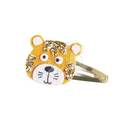 Lucru manual și creație - Set pentru realizarea bijuteriilor Agrafe de păr Animăluțe Glittery Animal Hairclips Atelier Janod - 5