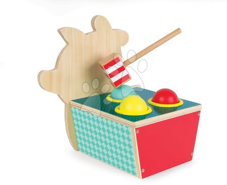 Vývoj motoriky - Dřevěná zatloukačka Baby Forest Janod - 1