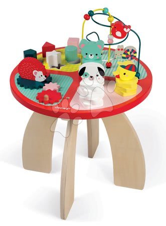 Black Friday od výrobce Janod | Strana 2 - Dřevěný didaktický stůl Baby Forest Janod