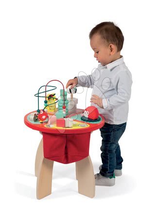 Vývoj motoriky - Drevený didaktický stôl Baby Forest Janod - 7