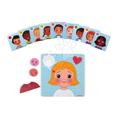 Black Friday from manufacturer Janod | Stran 3 - Magnetická hra Emócie a pocity Emotions Magnetic Game Janod