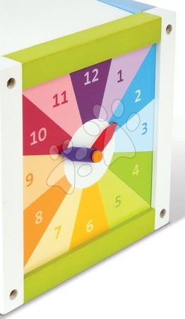 Vývoj motoriky - Dřevěná magnetická kostka Multi Activity Janod - 5