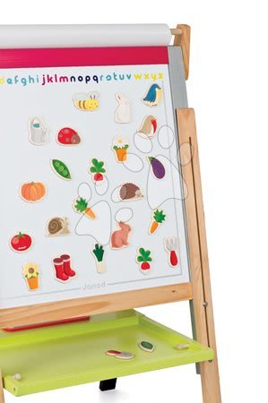 Magnetky pro děti - Dřevěné magnetky Garden Magnets Janod - 2