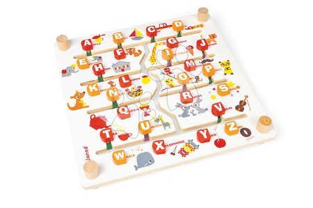 Cizojazyčné společenské hry - Společenská hra Labyrinth Alphabet Game Janod - 2