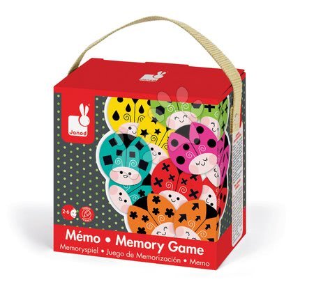 Pexeso - Společenská hra pexeso Coccicolor Memo Game Janod - 5