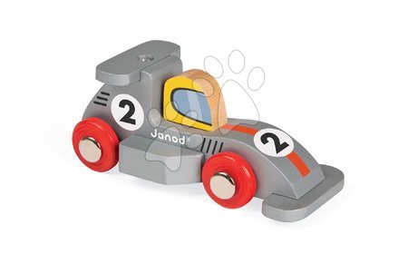 Autíčka  - Dřevěné auto Formule 1 Story Racing Janod - 1