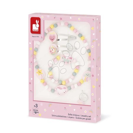 Ръчни работи и творчество - Комплект бижута Еднорог Unicorn Jewelry Set Janod - 7