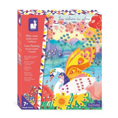 Ръчни работи и творчество | Страница 3 - Maxi kreatívna sada Tvorenie s polymérovou hmotou Tajná záhrada Cane Painting Secret Garden Janod