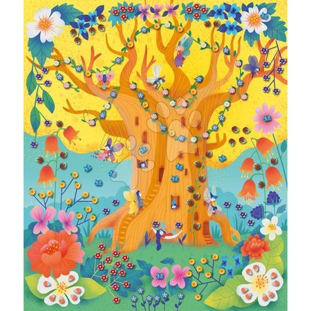 Trabalhos manuais e criação - Maxi conjunto criativo Criação com massa de polímero Jardim Secreto Cane Painting Secret Garden Janod - 7