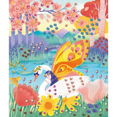 Trabalhos manuais e criação - Maxi conjunto criativo Criação com massa de polímero Jardim Secreto Cane Painting Secret Garden Janod - 4