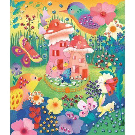 Trabalhos manuais e criação - Maxi conjunto criativo Criação com massa de polímero Jardim Secreto Cane Painting Secret Garden Janod - 5