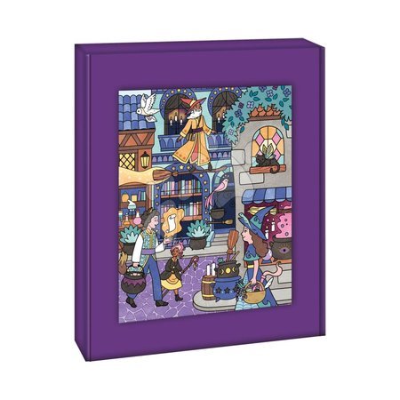 Desenare și colorare - Maxi set creativ Pictură cu acuarele Școala magică Watercolour Painting Magic School Janod_1