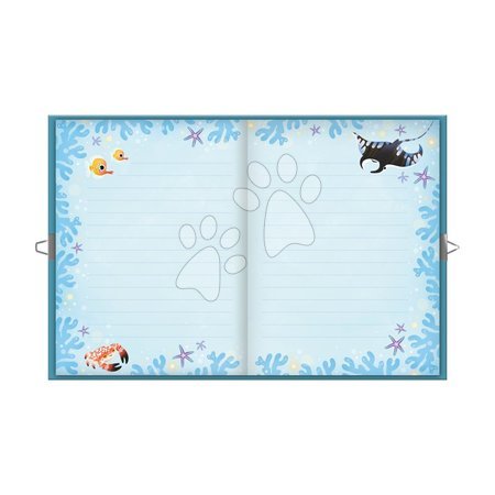Prace ręczne i tworzenie - Tajný zápisník so zámkom Magický oceán Secret Notebook Magic Ocean Janod - 7