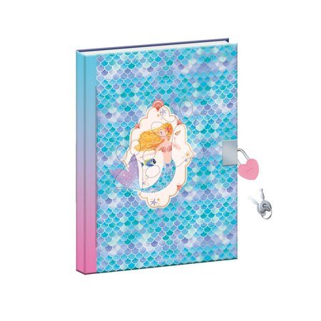 Prace ręczne i tworzenie - Tajný zápisník so zámkom Magický oceán Secret Notebook Magic Ocean Janod - 5