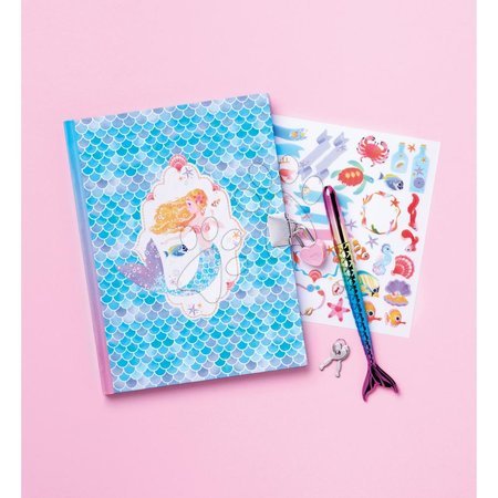 Prace ręczne i tworzenie - Tajný zápisník so zámkom Magický oceán Secret Notebook Magic Ocean Janod - 3