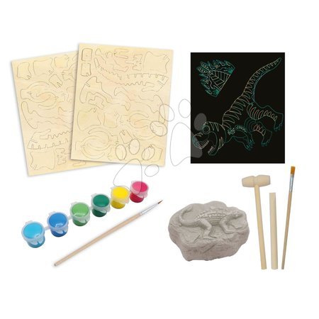 Lucru manual și creație - Set creativ Maxi Dinozauri Jurassik Explorer Atelier Janod - 6
