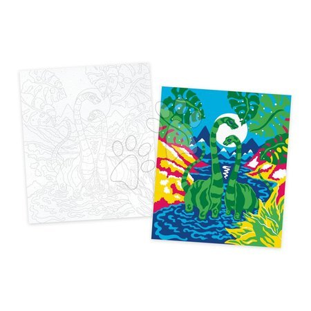 Lucru manual și creație - Set creativ Maxi Dinozauri Jurassik Explorer Atelier Janod - 9