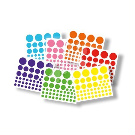 Ръчни работи и творчество - Мини креативен комплект Кръгли стикери Round Stickers My Arts & Crafts Atelier Janod - 7