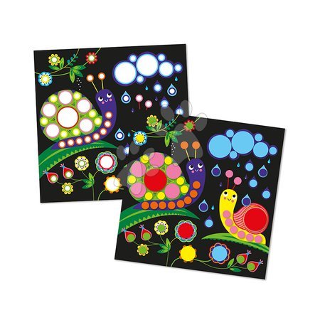 Ръчни работи и творчество - Мини креативен комплект Кръгли стикери Round Stickers My Arts & Crafts Atelier Janod - 6