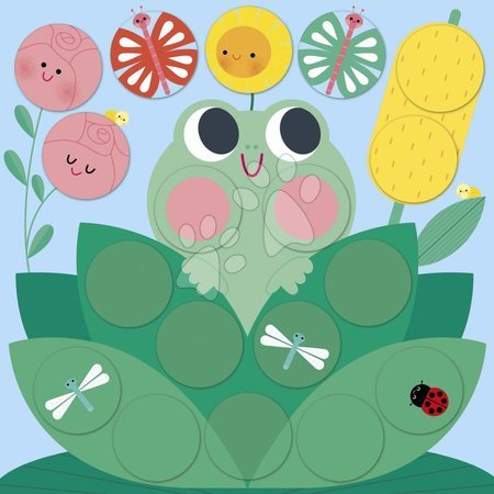 Lucru manual și creație - Set creativ mini Autocolante rotunde Stickers My Arts & Crafts Atelier Janod - 8