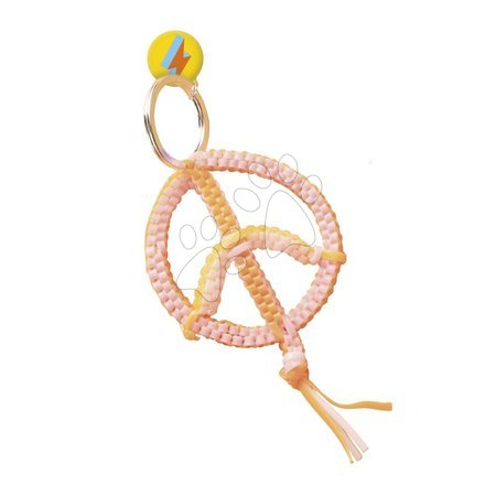 Trabalhos manuais e criação - Maxi conjunto criativo Criamos com tubos Mier e amor Scoubidou Peace & Love Atelier Janod - 3