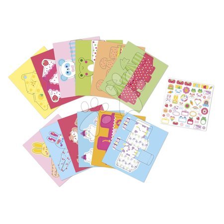 Arts & crafts sets - Mini kreatívna sada Origami Kawaii Paper Boxes Atelie Janod - 2