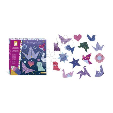 Trabalhos manuais e criação - Maxi conjunto criativo Constelações Origami Atelier Janod - 6