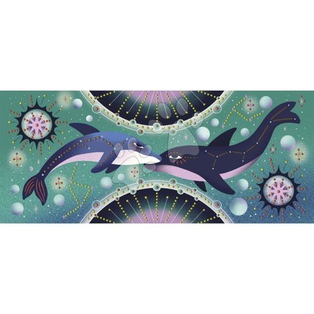 Kreslení a malování - Maxi kreatívna sada 3D Maľovanie bodkami Pointillism 3D Painting Cosmic Animals Atelier Janod - 11