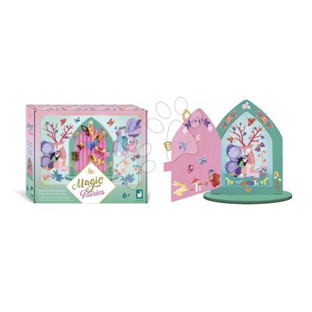 Lucru manual și creație - Set creativ midi Ușă pentru zână Zâne magice Fairy Door Magic Fairies Atelier Janod - 3